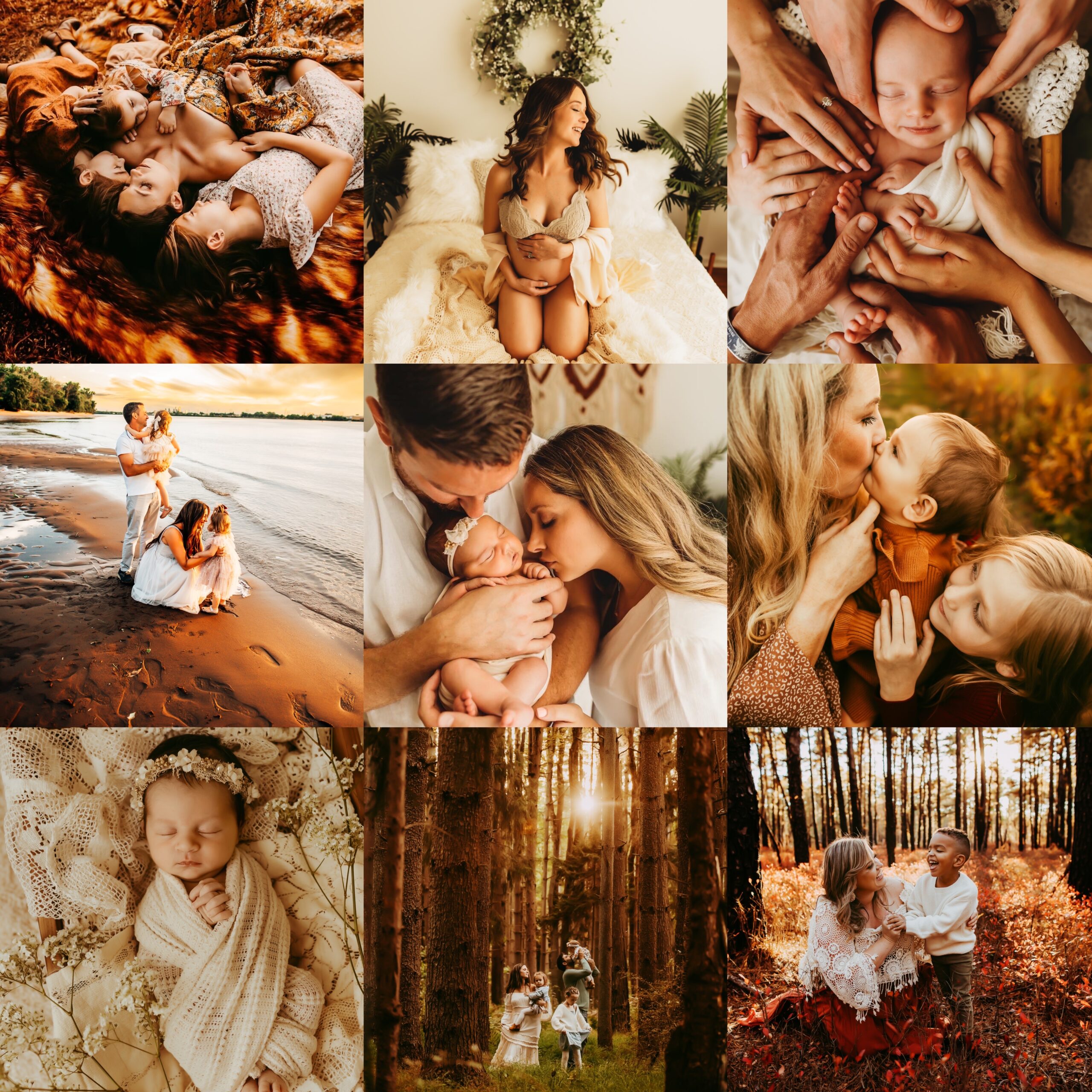 family baby maternity love photography